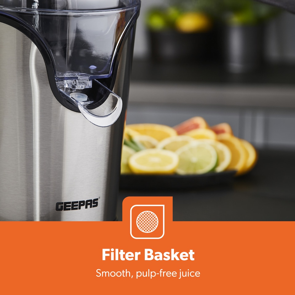 image 1 of GEEPAS 100W Citrus Juicer Electric Orange Juicer