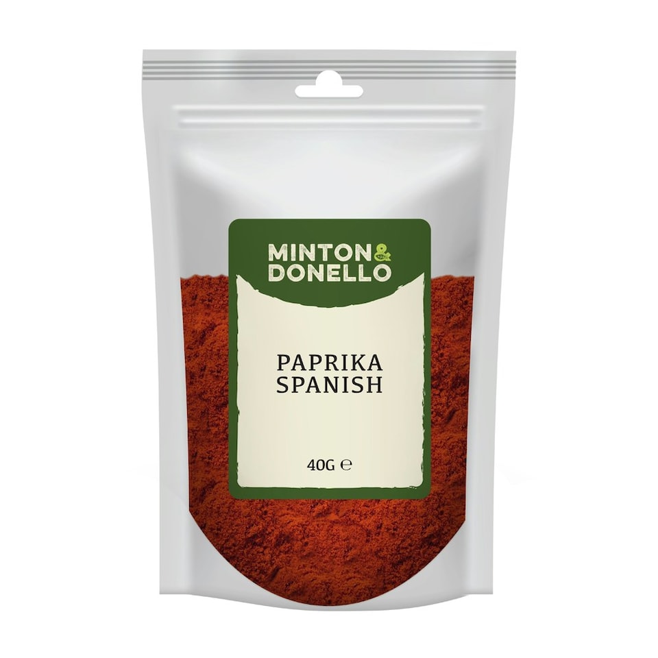 image 1 of Minton & Donello Paprika Spanish 10 x 40g