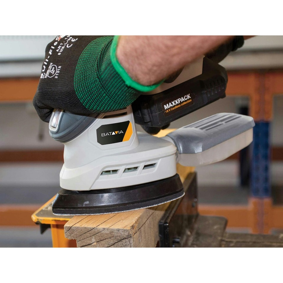 image 1 of Batavia Maxxpack Delta Sander 18v Bare Unit - Multi Colour - One Size