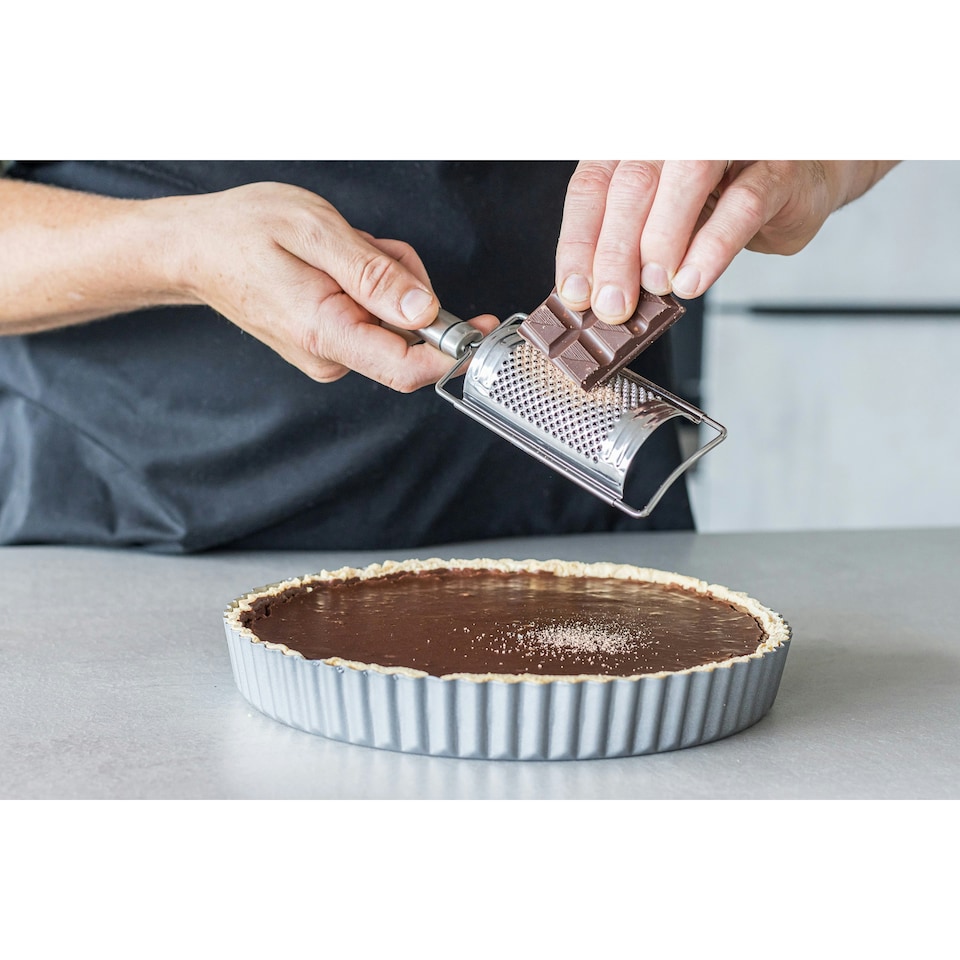 image 1 of KitchenCraft Grater Silver Stainless Steel Curved