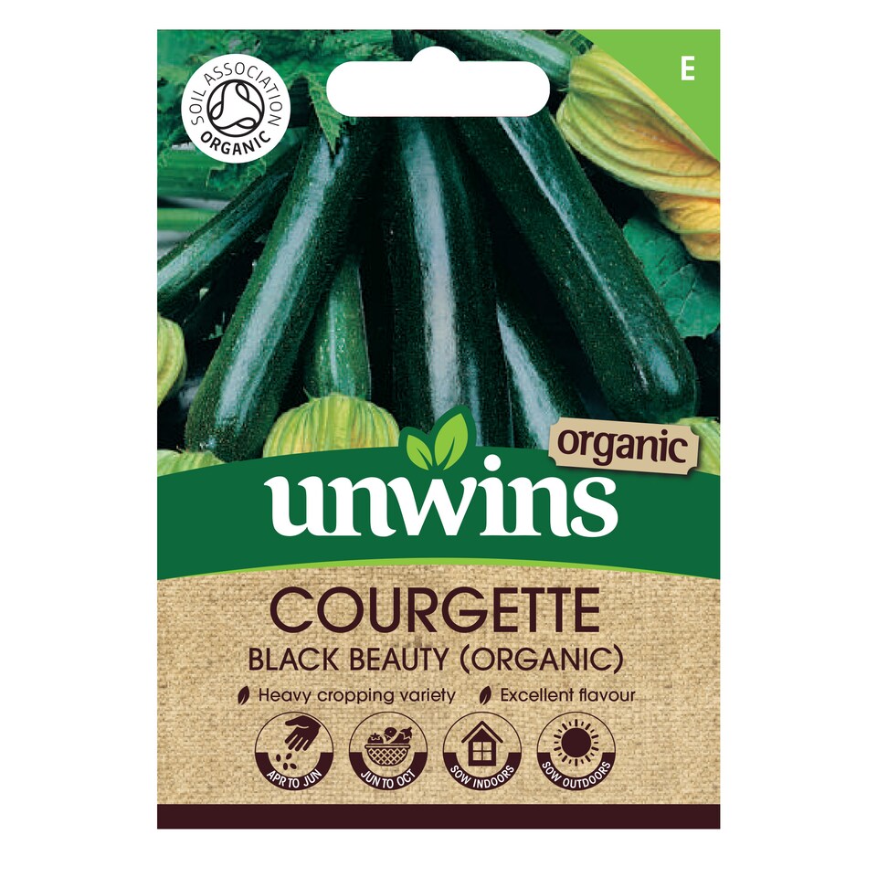 image 1 of Courgette Black Beauty (Organic) | Multi | Green