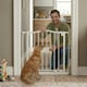 image 8 of Safetots Curved Top Safety Gate, 98cm - 107cm, Matt White, Pressure Fit Stair Gate, Baby Gate for Doors Hallways and Spaces, Safety Barrier, Easy Installation