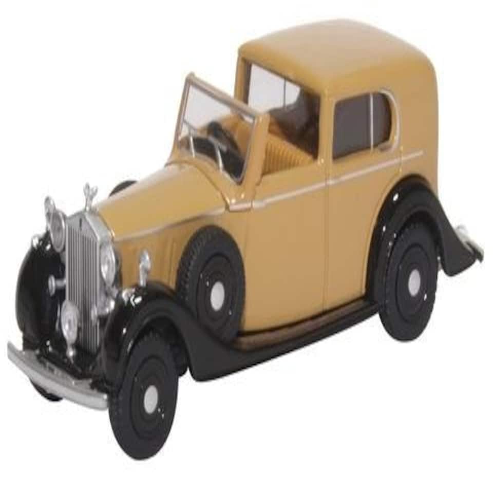 Oxford Diecast Rolls Royce Phantom Fawn/Black