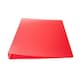 image 4 of Pack of 10 A5 Slim Red Translucent Ringbinders by Janrax