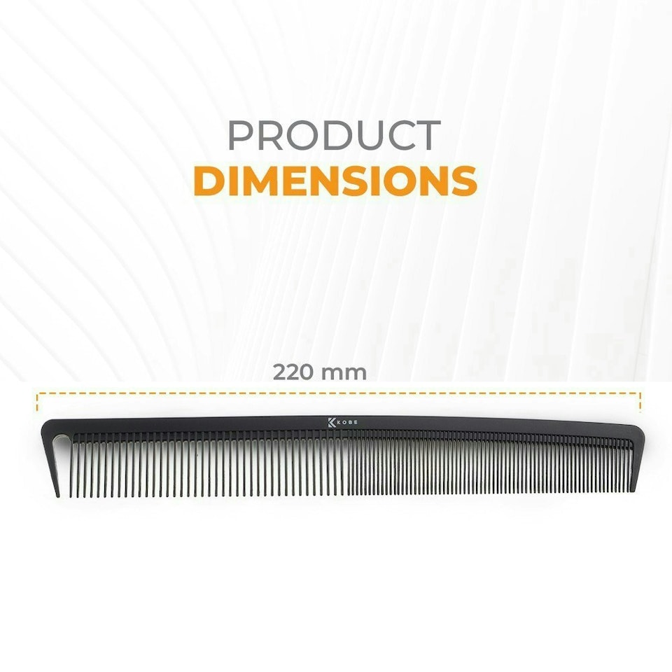 image 1 of Kobe Carbon Long Cutting Comb