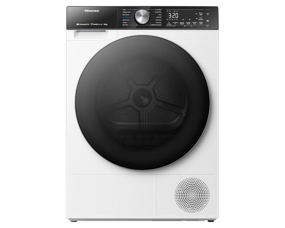 image 1 of Hisense Series 5 DH5S102BW 10KG A+++ White Freestanding Heat Pump Tumble Dryer