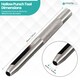 image 2 of 4mm Steel Hollow Punch Leather Hole Puncher For Piercing Holes