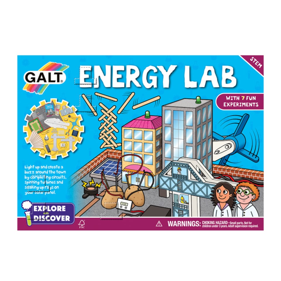 Galt 1150400318 Energy Lab Experiment Kit