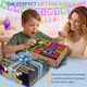 image 10 of Desire Deluxe Magnetic Building Blocks Tiles STEM Toy Set 57PC – Kids Learning Educational Construction Toys for Boys Girls Present Age 3 4 5 6 7 Year Old - Gift