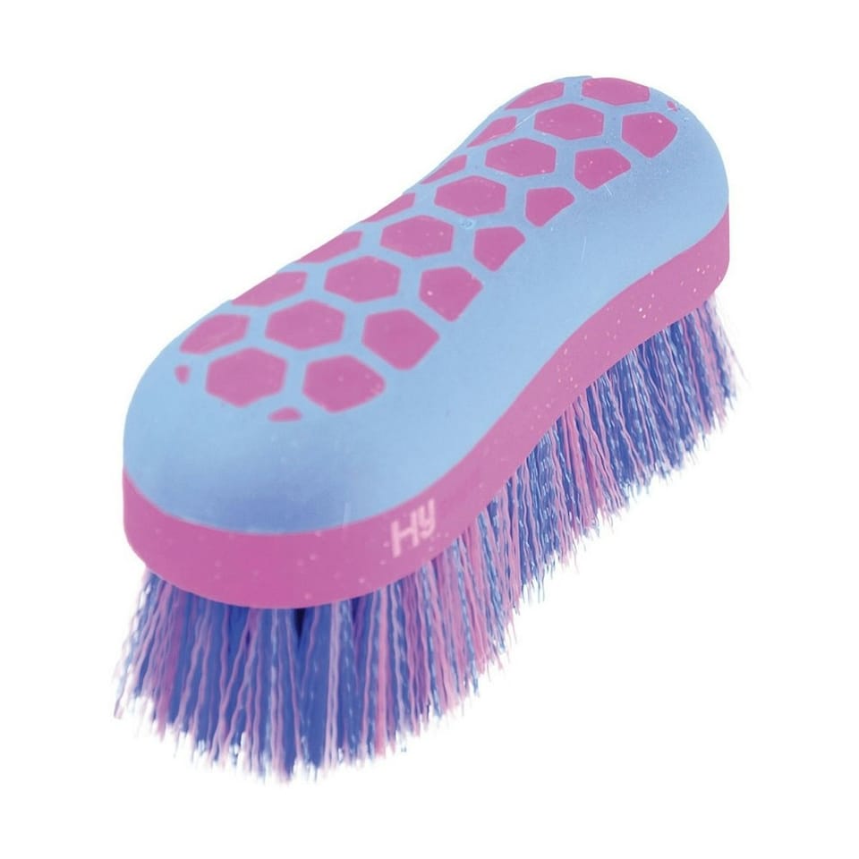 HySHINE Glitter Dandy Brush - Blue/Pink - One Size