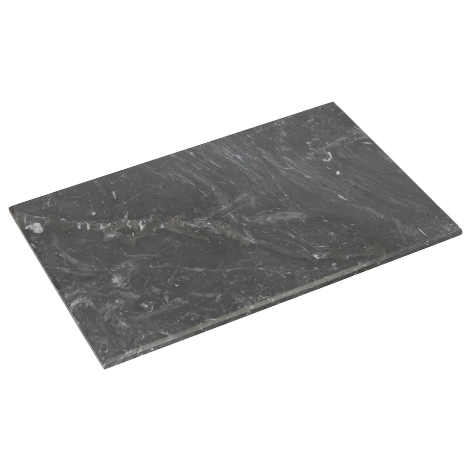 image 1 of Argon Tableware Rectangle Marble Chopping Board - 30cm x 20cm - Black | Black | Black