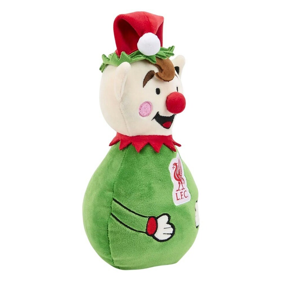 image 1 of Liverpool FC Elf Plush Toy - Green/Red/White - One Size