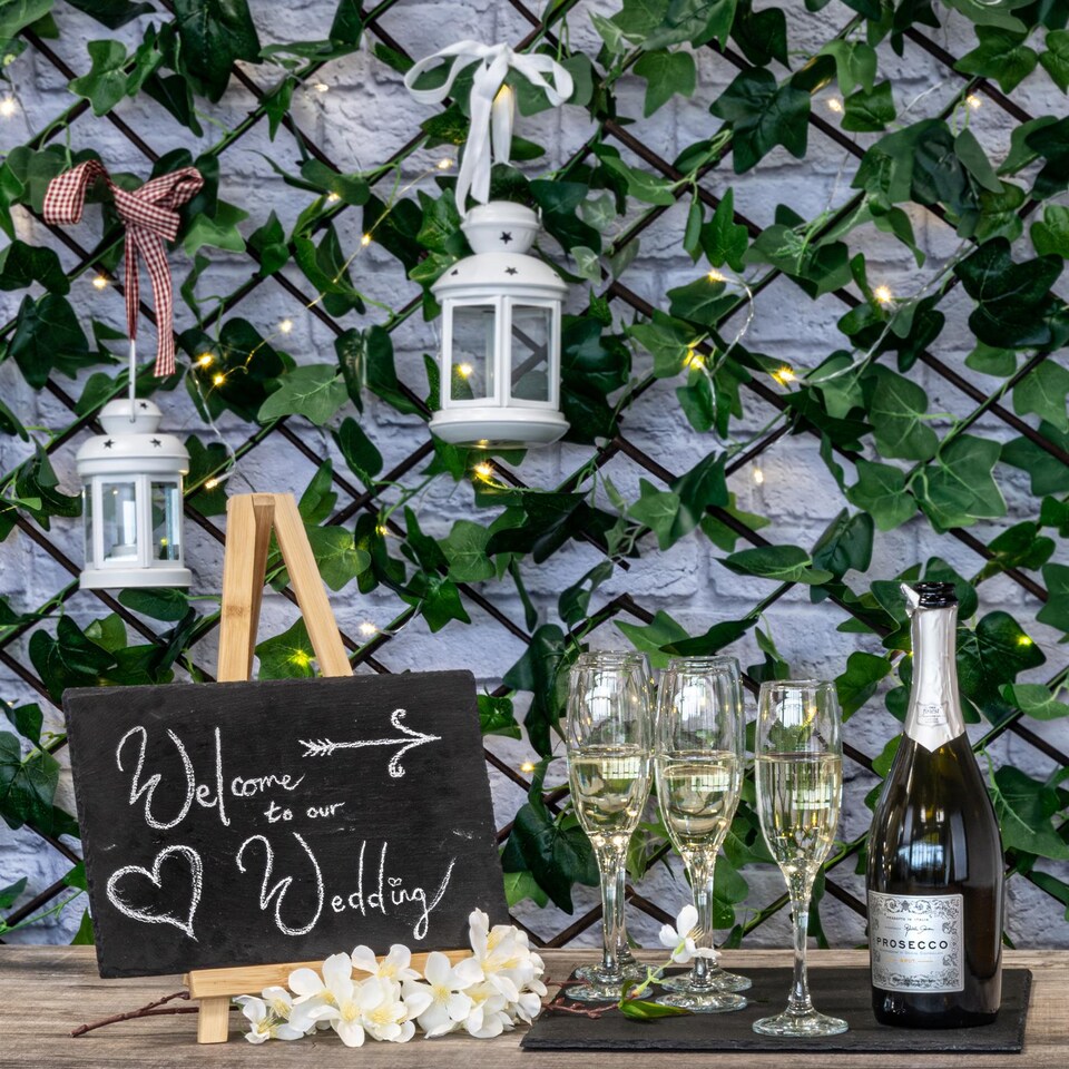 image 1 of Argon Tableware 12 Piece Square Slate Placemats & Coasters Set | Multi | Multi