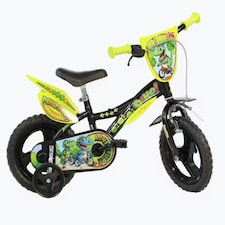 Dino Dinosaur Adventure 12in Kids Bike - Black