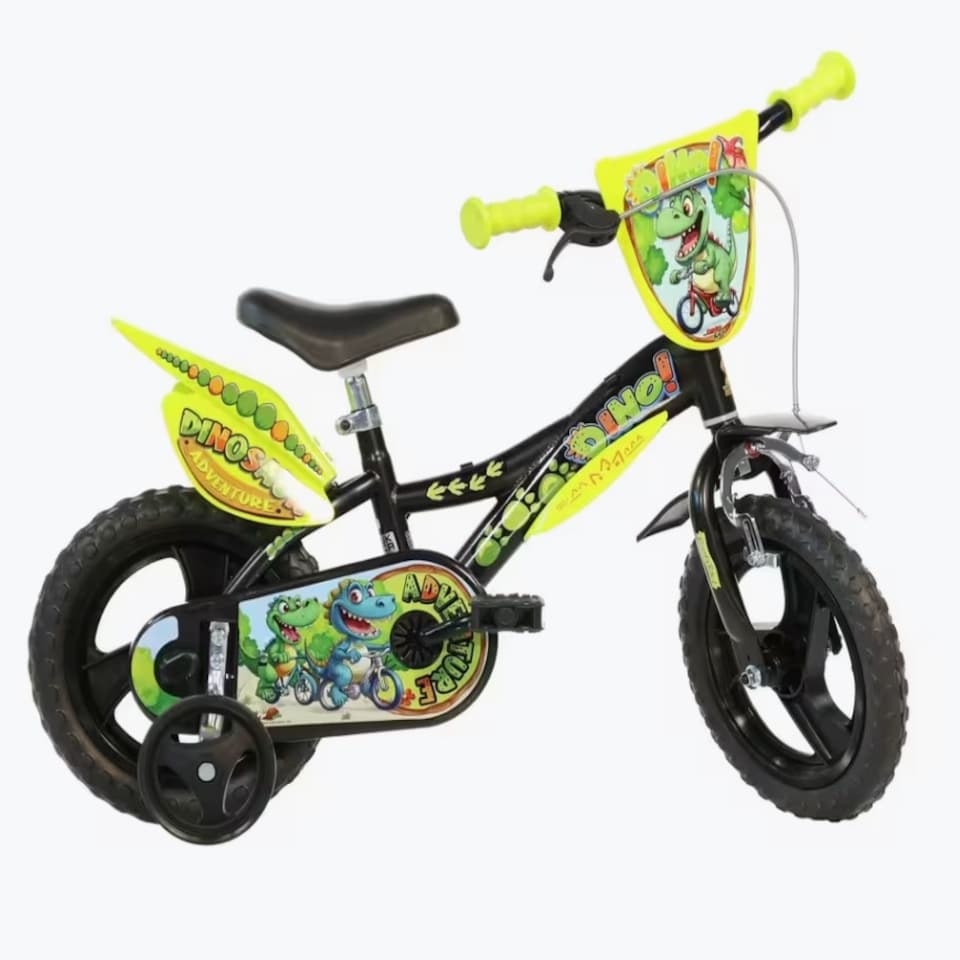Dino Dinosaur Adventure 12in Kids Bike - Black