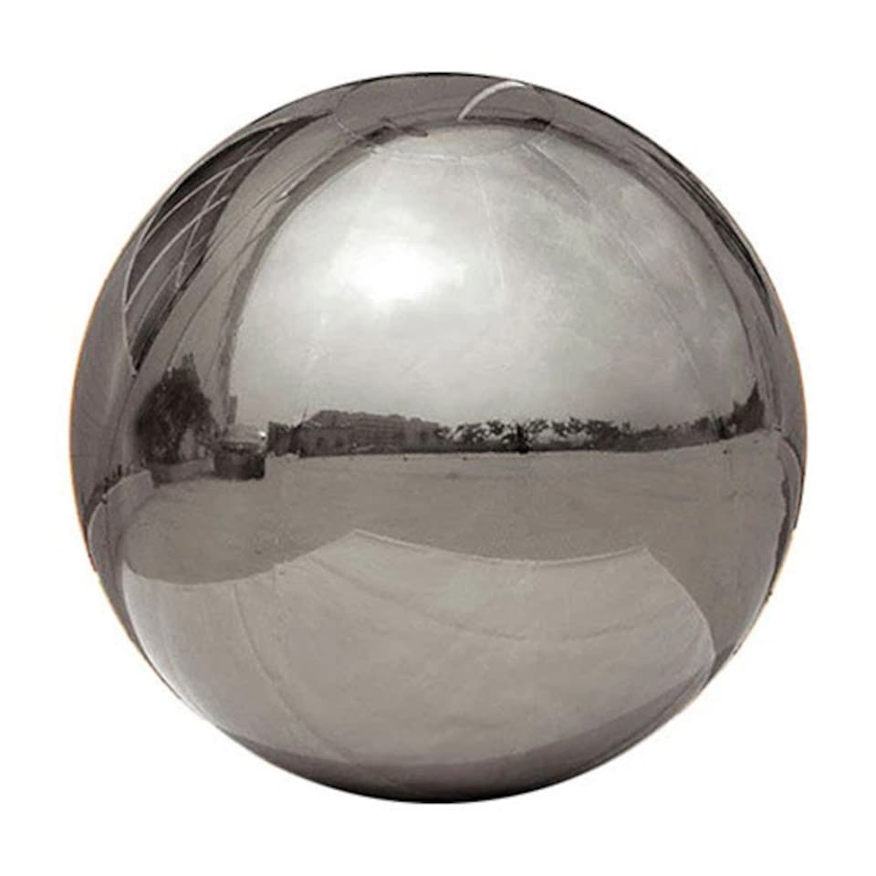image 1 of Shiny Silver Mirror PVC Giant Balloon 150cm Silver
