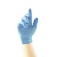 image 3 of Unigloves Blue Pearl Box of 100 Nitrile Gloves