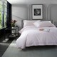 image 3 of Southport 100% Cotton Duvet Cover Set with Cuffed Finish – Soft, Breathable, Premium Quality Bedding Pink | Rose | King