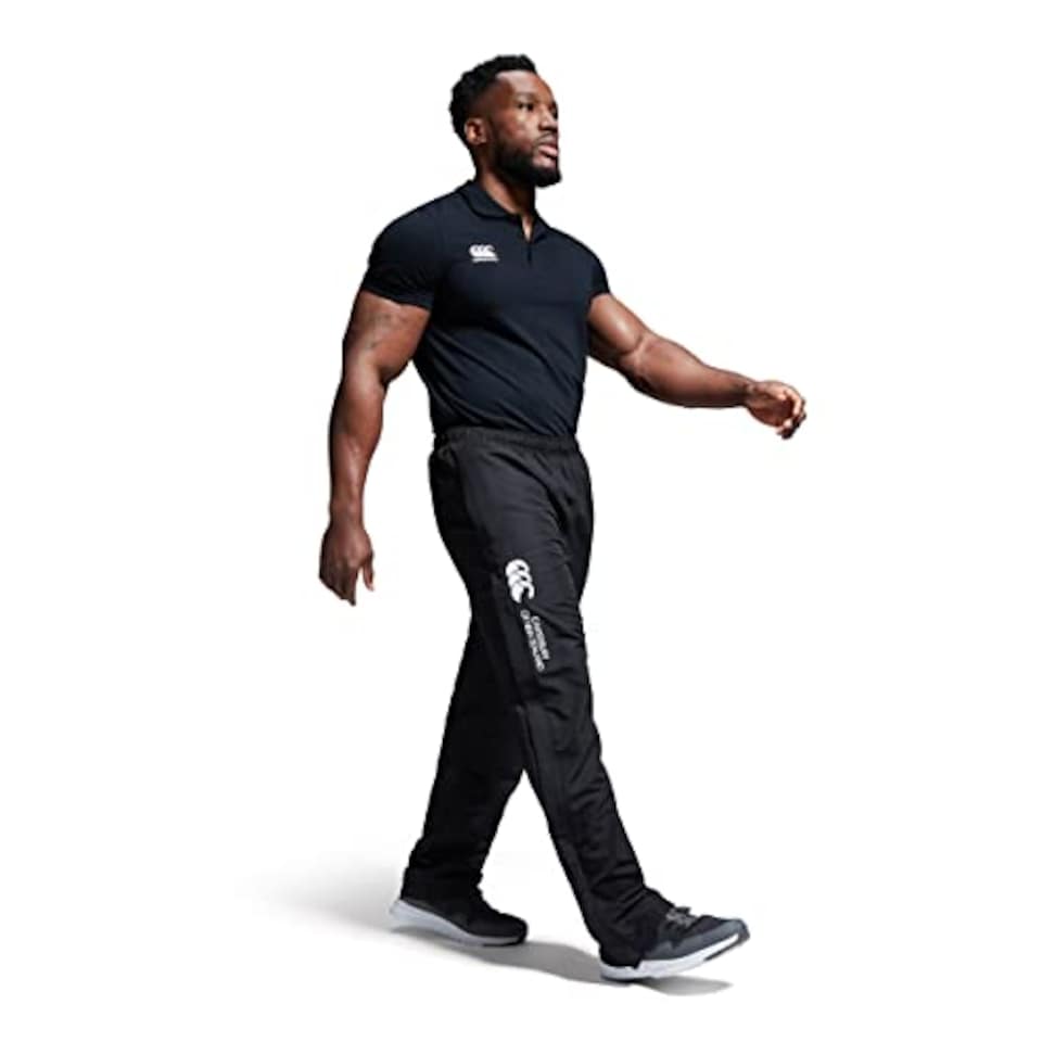 image 1 of Canterbury Men's Stadium Pants | Tracksuit Jogging Bottoms | Durability And Comfort Track Pants, Black, Xs