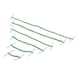 image 3 of Pack of 100 152mm Metal Treasury Tags