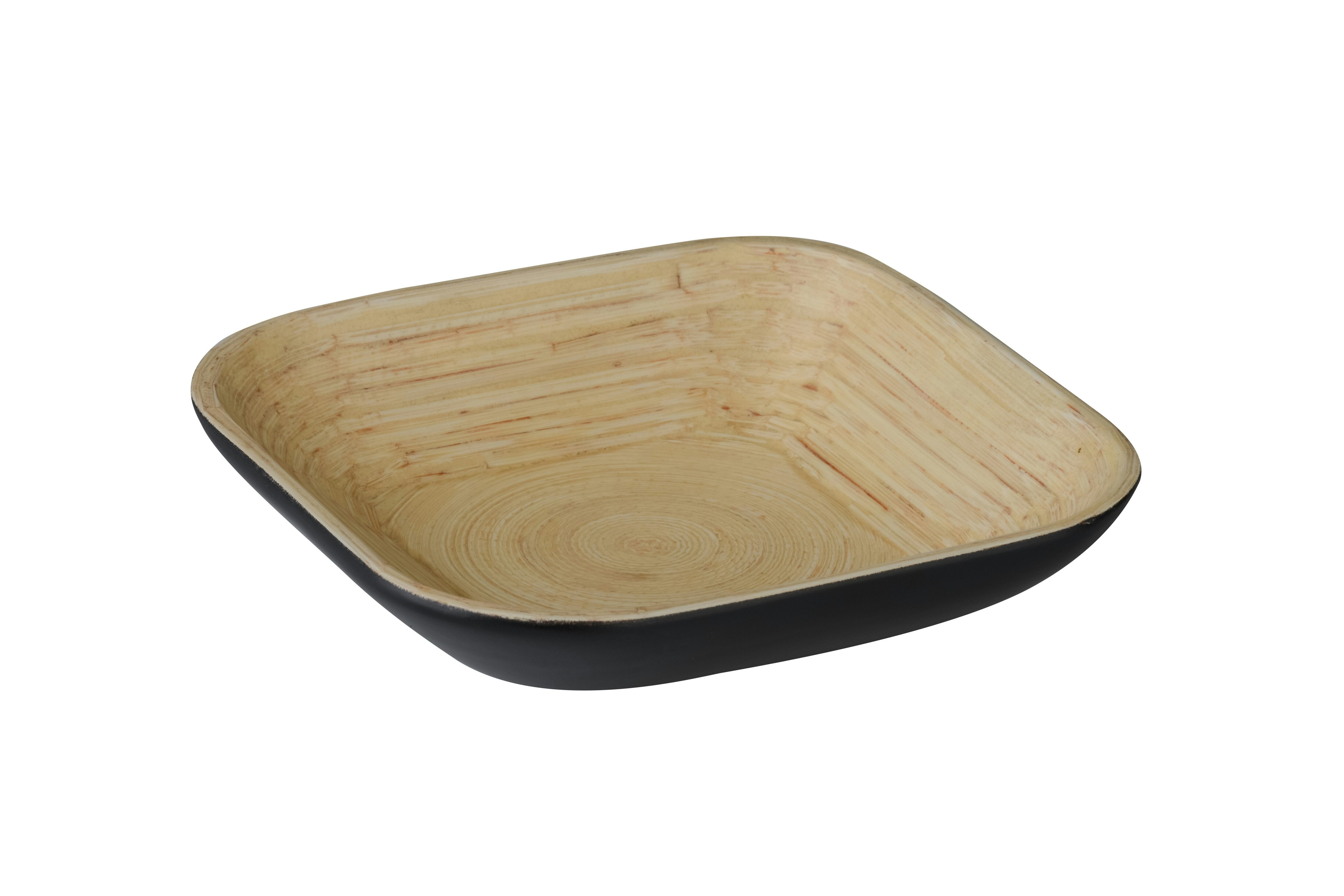 Orsina Kyoto Small Square Bowl in Black