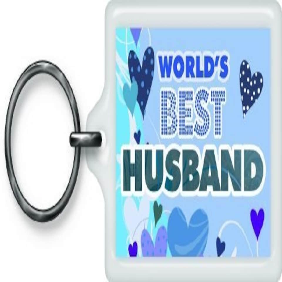 image 1 of World's Best Husband Sentimental Keyring