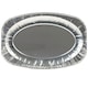 image 3 of Oval Aluminium Serving Platter - 35.5x 23.5cm | White | 2