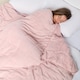 image 3 of OHS Teddy Fleece 4kg Weighted Blanket Sensory Sleep Therapy 125 x 150cm