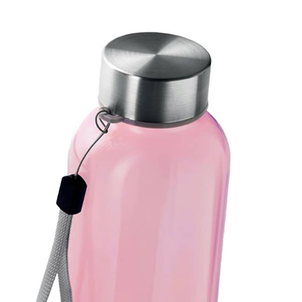 image 1 of MidOcean Utah RPET 500ml Water Bottle - Transparent Pink - One Size Blue | One Size