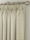 image 4 of Adison Lined Pencil Pleat Taped Curtains - 117cm x 183cm - Cream