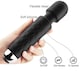 image 2 of Intimate Vibrating Wand Massager - 7 Speeds, 20 Sensation Modes, Purple