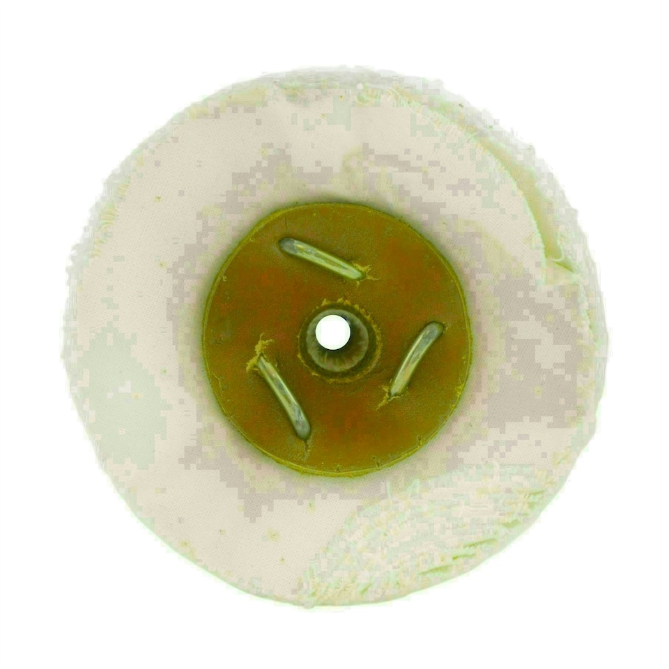 image 1 of G Loose Unstitched Floppy Final Polishing Mop 4" x 1.5" 3 section 3rd Stage