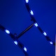 image 7 of 78cm Metal Hanging Christmas Bauble with 245 Static & Twinkling LEDs in Blue & White