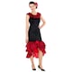 image 1 of Womens Flamenco Dress  Spanish Dancer Costume | Red | red | 2XL | 1