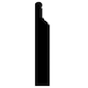 image 2 of PACK OF 15 - Georgian White Primed MDF Architrave - 18mm x 94mm x 2200mm