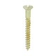 image 1 of Timco - Solid Brass Timber Screws - SLOT - Countersunk (Size 8 x 1 1/2 - 200 Pieces)