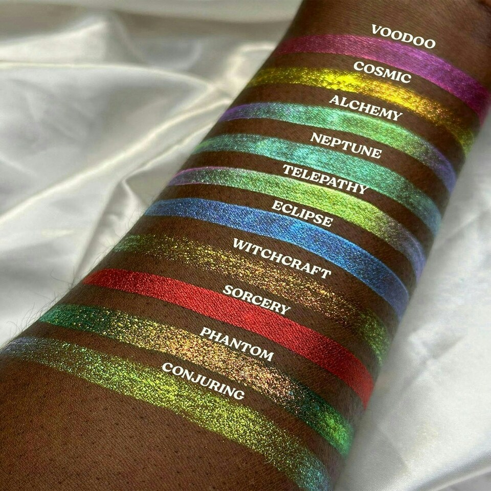 image 1 of Conjuring Chroma Magic - Liquid Eyeshadow - Glisten Cosmetics Multi