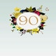image 1 of Age 90th Birthday Wonderful Card