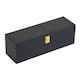 image 2 of Wine Bottle Gift Box Presentation Case & 4pc Accessories Set