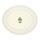 image 2 of Serving Plate: 36cm Emma Bridgewater Oval Artichoke Plate, Ceramic White