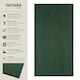 image 2 of Rug Zonelle - short pile and ultra-soft, rectangular or round Green | 80 x 150 cm