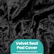 image 6 of Velvet Dining Chair Covers, Spandex High-Back Chair Slipcovers