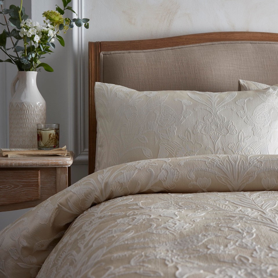 image 1 of Appletree Elysia Duvet Cover Set Champagne