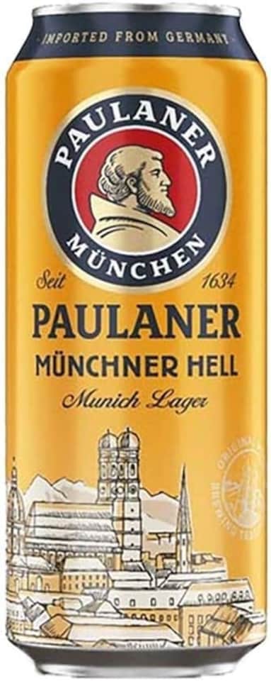 image 1 of Paulaner Munich Hell German Lager 24 x 500ml cans