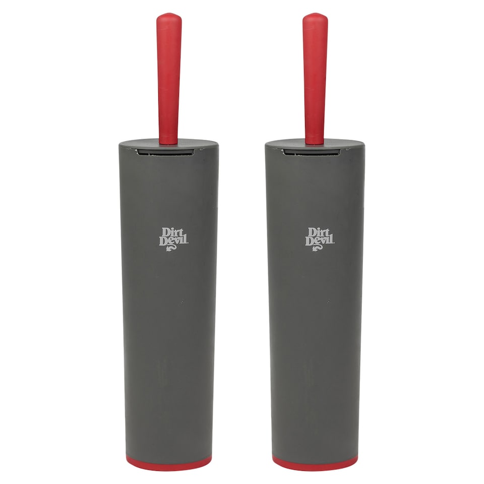 image 1 of Dirt Devil Toilet Brush with Holder | Black | 2