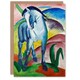 image 1 of Franz Marc Art Card Blue Horse I Expressionist Painting