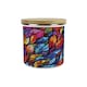 image 3 of Stained Glass Patterned Large Tea Canister