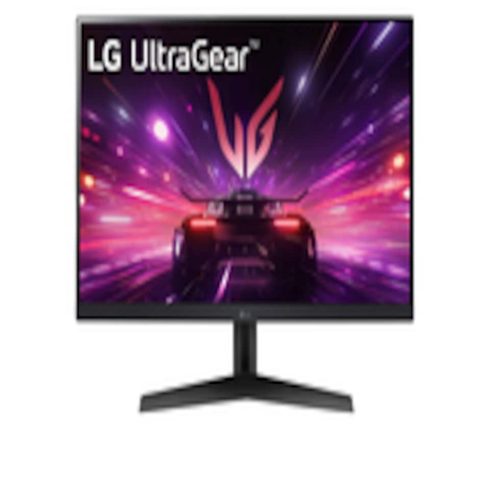 image 1 of LG UltraGear Gaming Monitor 24GS60F, 24 Inch, 1080p, 180Hz, 1ms Response Time, IPS Display, HDR 10, NVIDIA G-Sync compatible & AMD FreeSync , Smart Energy Saving, Displayport, HDMI | Black | Black | 61 cm (24")