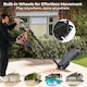 image 5 of COSTWAY Kids Basketball Hoop 3.3-7 FT Adjustable Basketball Goal System-Black