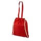 image 2 of Bullet Eliza Cotton Drawstring Bag - Red - 38 x 42 cm